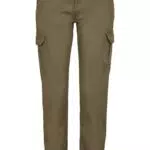 Urban Classics Damen High Waist Cargo Pants Hose