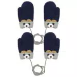 VEGCOO Baby Winter Handschuhe Fäustlinge Warm Strick für Jungen Mädchen 0-3 Jahre