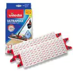 Vileda Ultramax Power Wischer Nachfüllpack Mikrofaser Ersatz für Flachwischer