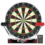 Winmau Blade 360 Triple Core Carbon Dartscheibe Set – Professionelles Steeldart Set