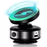 WODHMIEY 15W Magnetische Kabellose Handyhalterung Auto mit Elektrischem Saugnapf