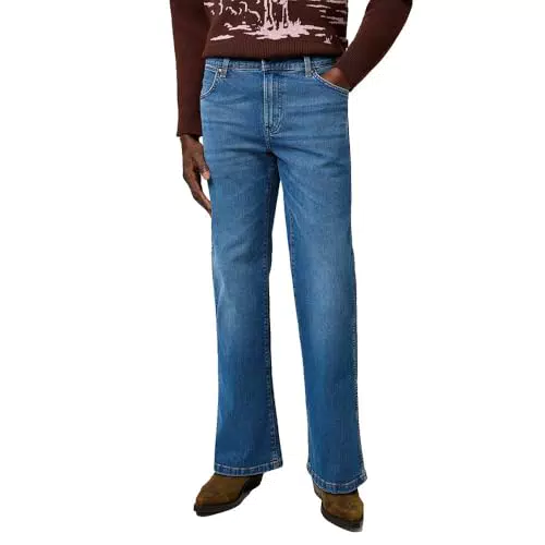 Wrangler Herren Jeans Loose Boot Oversized Fit Lockerer Schnitt