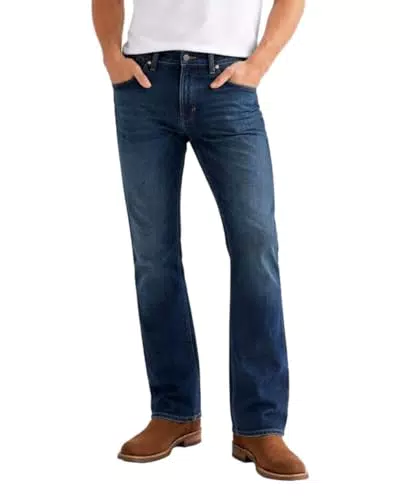Wrangler Herren Jeans Wrancher Bootcut Fit Bequeme Passform
