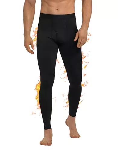 Yeswel Lange Thermohose Herren Winter Thermounterwäsche Ski Funktionsunterwäsche