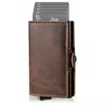 AISIR Wallet Mini Geldbeutel Herren Damen mit RFID Schutz und Münzfach Slim Portemonnaie