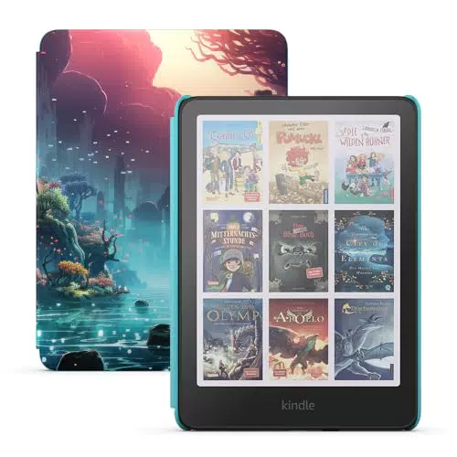 Amazon Kindle Kids – Erster Farb-Kindle für Kinder mit Schutzhülle