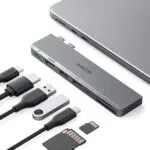 Anker 54B-C USB-C Hub 7-in-2 Für MacBook Pro/Air, Thunderbolt 4, 4K HDMI, USB-A