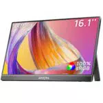 ARZOPA 16.1 Zoll Tragbarer Monitor FHD IPS, HDMI/USB-C, Für Laptop PC Mac Konsole