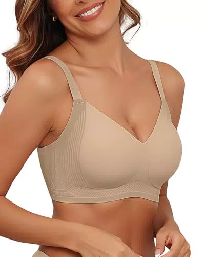 As Fairy Push-Up BH für Damen - Bequeme, Nahtlose Bralettes mit Volle Abdeckung