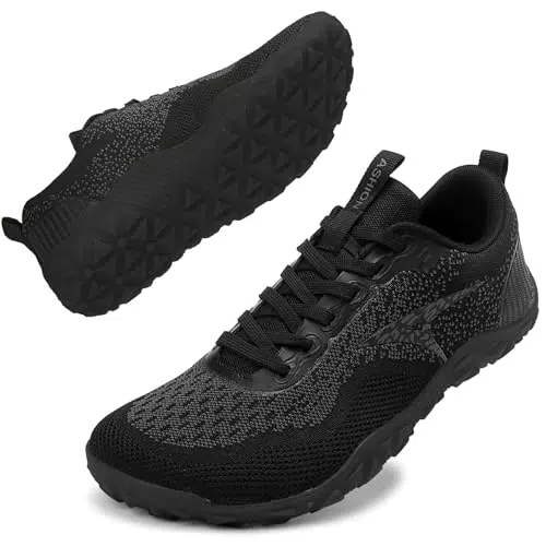 ASHION Herren Laufschuhe Sneaker Sportschuhe Outdoor Traillaufschuhe Barfußschuhe