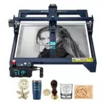 Atomstack A10 Pro Lasergravurmaschine, Laserschneider mit Touch und Offline-Funktion für Holz Metall Acryl Leder Keramik