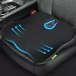 AUVON Keilkissen Auto mit U-Form, Ergonomisches Memory Foam Sitzkissen für Rücken
