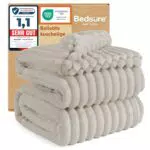 BEDSURE Kuscheldecke Flauschig – Weiche Korddecke für Bett und Couch