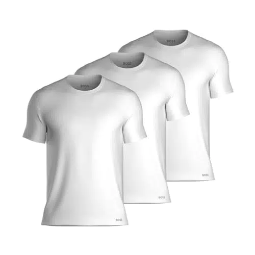 Boss T-Shirt RN Select Herren Rundhals Kurzarmshirt Baumwolle