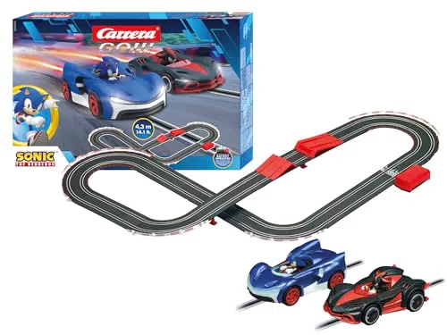 Carrera Sonic The Hedgehog 20063520 Rennbahn Mit Jumping Hill Offizielle SEGA Lizenz