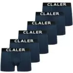 CLALER Herren Boxershorts aus Baumwolle - Retroshorts für Männer - Bequeme und Atmungsaktive Unterwäsche