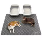 Conlun Katzenklo Matte Katzenstreu Mit Gitter, Wasserdicht Und Urinbeständig