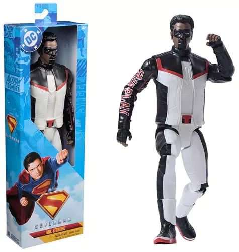 DC Comics Superman Actionfigur Mr. Terrific Spielzeug Zum Spielen Und Sammeln Ab 4