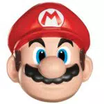 Disguise Mario Maske Erwachsene Faschingskostüm Accessoire