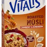 Dr. Oetker Vitalis Roasted Müsli Cranberry Kürbiskern Frühstücksmüsli
