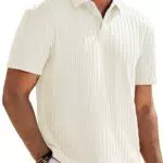 Elegancity Herren Poloshirt Kurzarm Strick Sommer Regular Fit Freizeit Polohemd