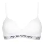 Emporio Armani Damen Triangel-BH aus Baumwolle Gepolstert Essential
