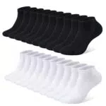 FALARY Sneaker Socken für Damen und Herren - Atmungsaktive Sportsocken