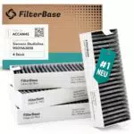 FilterBase Aktivkohlefilter Kompatibel Mit Siemens Bosch Neff Gaggenau Constructa