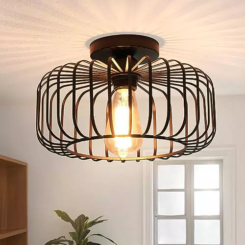 Frideko Home Deckenlampe Modern Metall E27 Für Küche Flur Wohnzimmer Schlafzimmer
