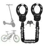 Fahrradschloss Honszex E Scooter Schloss mit Schlüssel - Hochsicherheitsschloss für Elektrofahrräder und Elektroroller