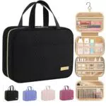 HOTOR Kulturtasche Damen Wasserdicht Kosmetiktasche Mit Haken Für Reisen