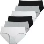 INNERSY Damen Slip Baumwolle Hipster Unterwäsche Stretch Pantys