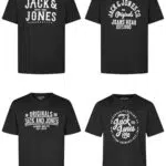 JACK & JONES T-Shirt Herren JJLINO Regular Fit Rundhals Kurzarm Sommermode