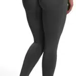 JOYSPELS Sport Leggings Damen Scrunch Butt, Sporthose Damen Lang Blickdicht Po Push Up Seamless Leggins Tights Schwarz X