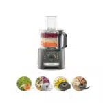 Kenwood Multipro Compact FDP31.020GY Küchenmaschine 800W mit Gemüseschneider