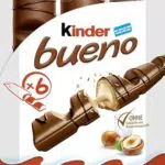 Kinder Bueno Schokoriegel Mit Knuspriger Waffel Und Milch-Haselnuss-Creme