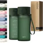 KIVY Trinkflasche Tritan Auslaufsicher BPA Frei Spülmaschinenfest Für Kinder & Erwachsene