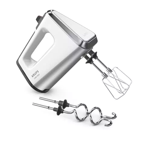 Krups GN9101 Handmixer mit 750 Watt, Geschwindigkeitsregler und Turbomodus