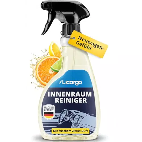 Licargo Innenraumreiniger Auto - Frische & Pflege für Cockpit, Kunststoff, Leder