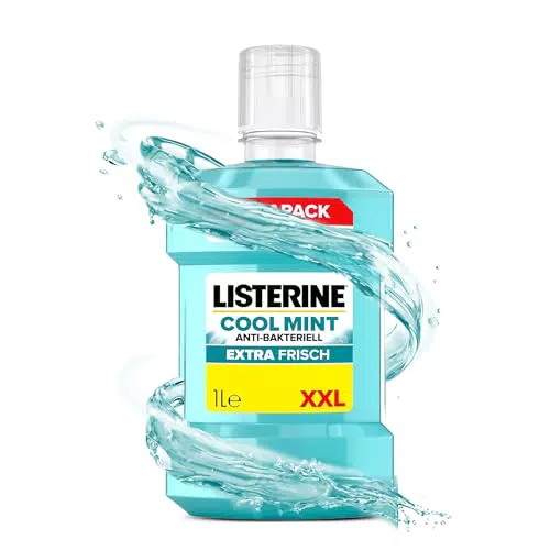 Listerine Cool Mint Antibakterielle Mundspülung Mit Ätherischen Ölen Für Zahnpflege