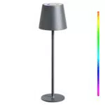 Malux Kabellose LED Tischlampe Dimmbar, Akku, USB-C, Wasserdicht, 8-15h Laufzeit
