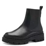 Marco Tozzi Damen Chelsea Stiefel Bequeme Damenstiefel Eleganter Look