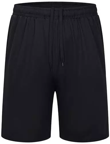 Marvmys Herren Sportshorts Kurz Sommer Schnelltrocknend Atmungsaktiv Training