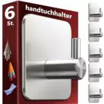 Menz Handtuchhaken Ohne Bohren Aus Edelstahl Selbstklebend Für Bad Und Küche