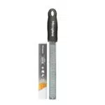 Microplane Zester Küchenreibe für Zitrusfrüchte, Hartkäse, Ingwer, Schokolade, Muskat