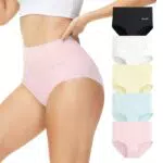 Momoshe Bauchweg Unterhose Damen High Waist Slip Atmungsaktiv Stretch