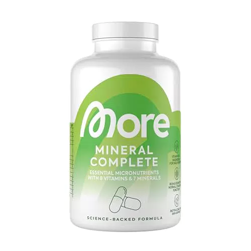 More Mineral Complete V4 Vitamin Mineralstoff Komplex für optimale Nährstoffversorgung
