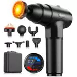 AERLANG Massagepistole mit Wärmefunktion und LED Anzeige, Muskel Massagegerät