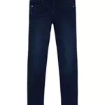 NAME IT Mädchen Nkfpolly Dnmtax buks Noos Hose, Medium Blue Denim