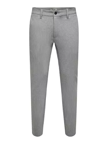 ONLY & SONS Herren Onsmark Pant Stripe Gw 3727 Noos Hose